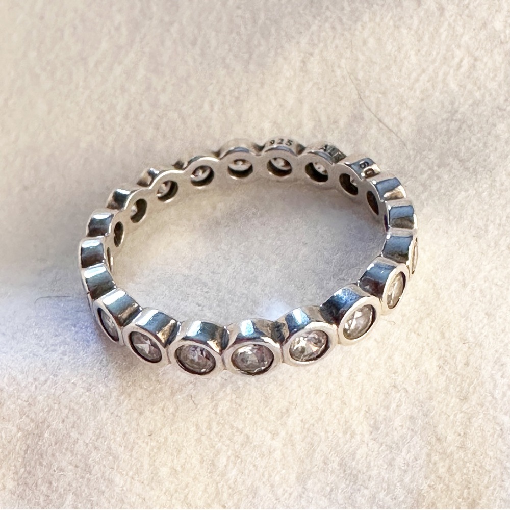 PANDORA Alluring Brilliant Eternity Ring with Cubic Zirconia